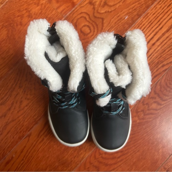 NWT MERRELL Heidi Waterproof Boot Size 11 Toddler Girl in Black - Picture 8 of 16